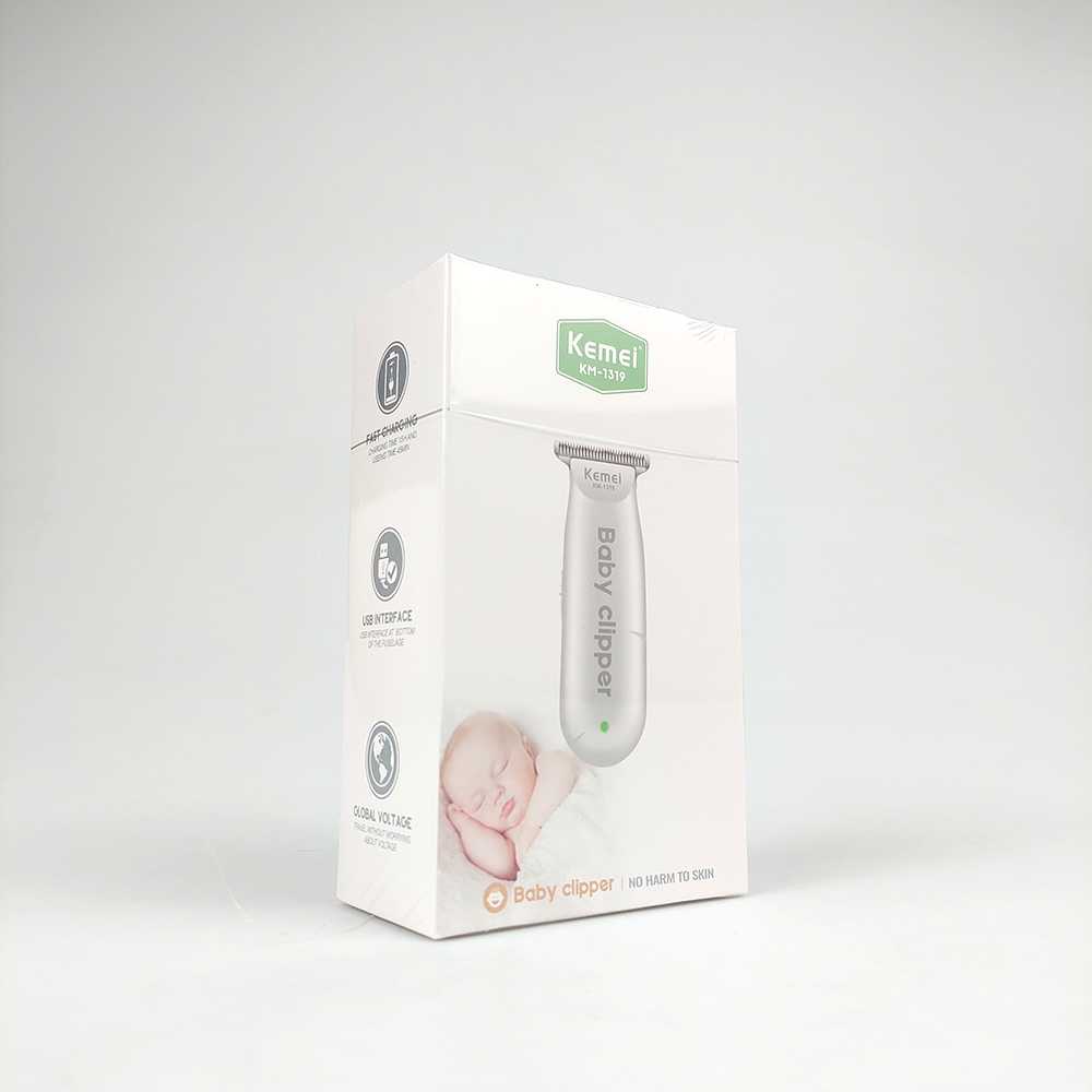 Kemei Alat Cukur Rambut Bayi Elektrik Baby Clipper Shaver - KM-1319