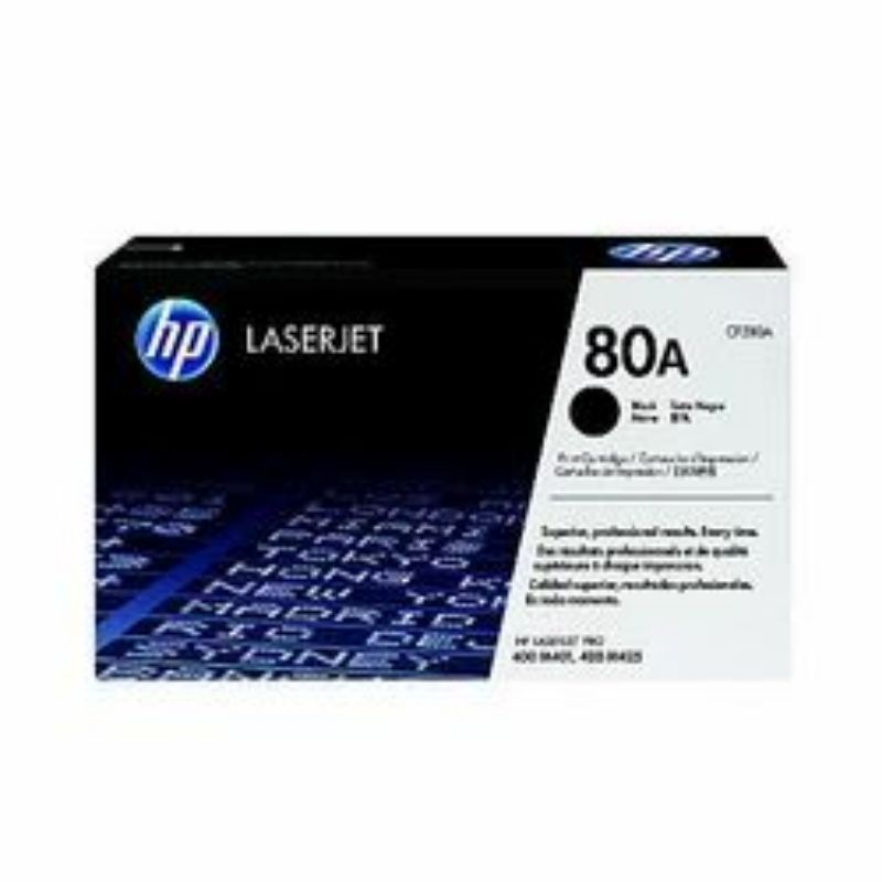 HP 80A Black Laserjet Toner Cartridge (CF280A)