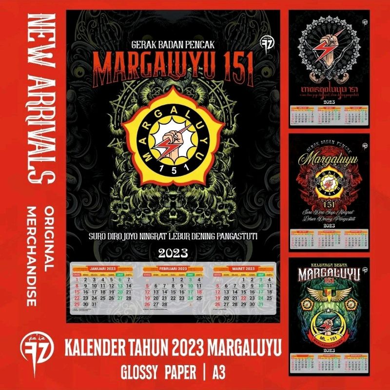 

kalender Margaluyu 151 tahun baru 2023