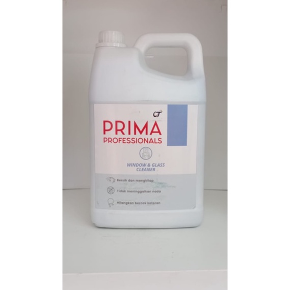 PRIMA Window and Glass Cleaner 4L - Cairan Pembersih kaca 4000ml