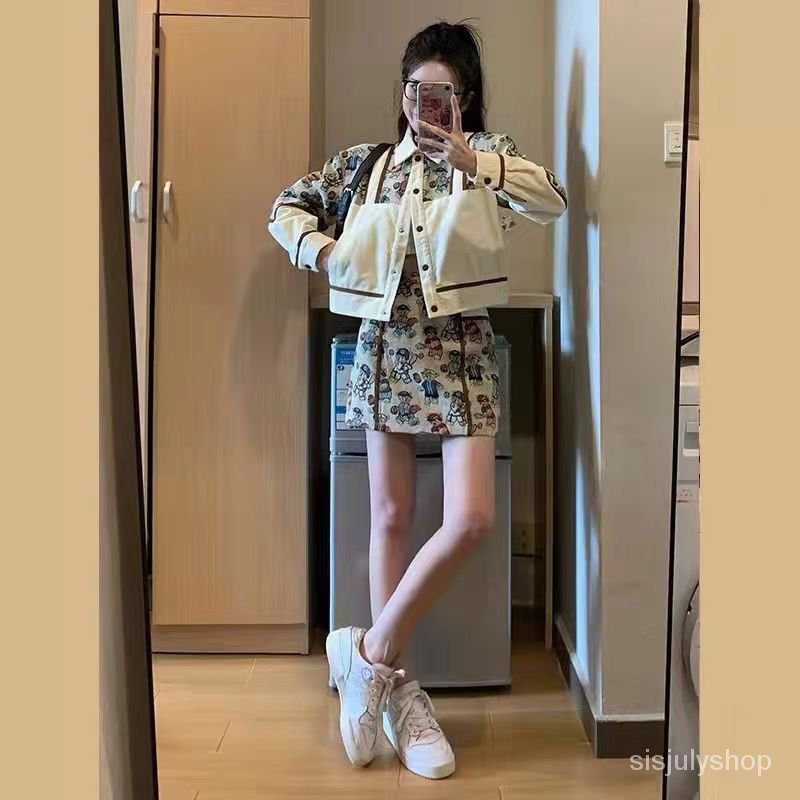 #Sisjuly# Wanita dupa angin kecil mengatur mode wanita senior baru rasa temperamen kemeja rok atas d