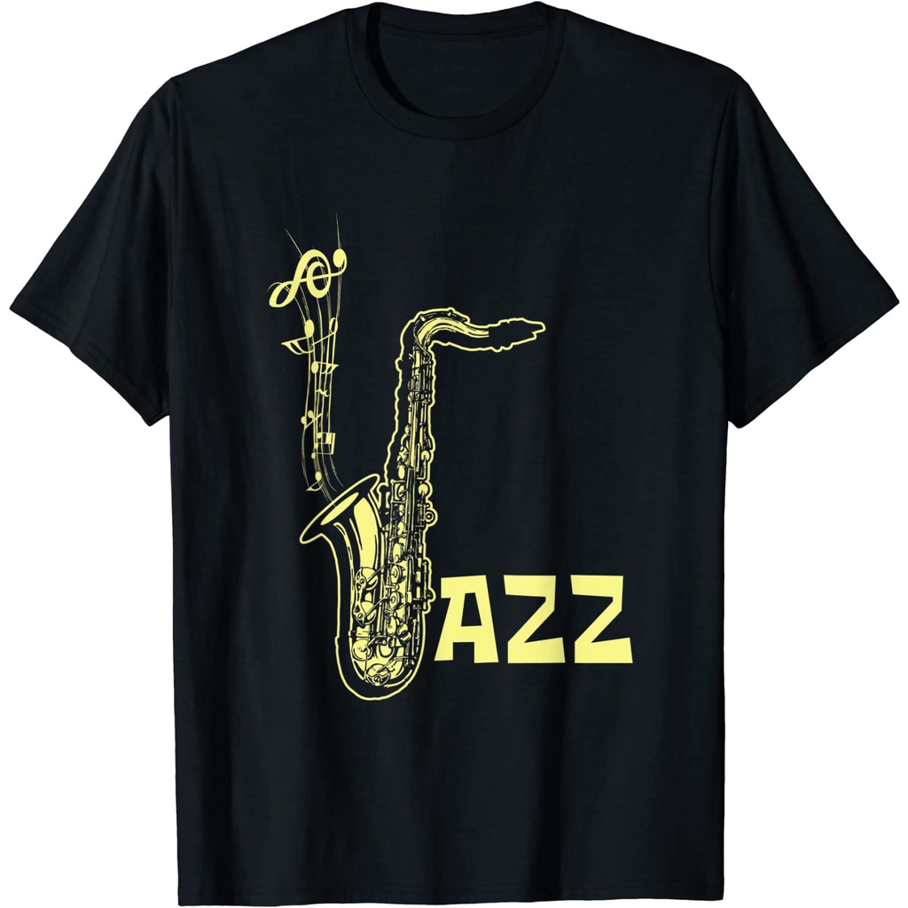 Baju Kaos Band Jazz Performer  Singer T-Shirt Pakaian Fashion Atasan Musik Metal Rock Pria Cowok Pre