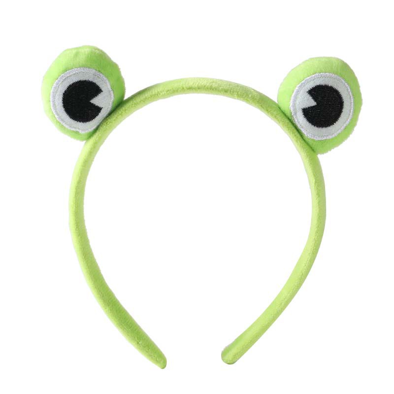 Kpop JungKook Frog Headband Bando Kodok Cute Kiyowo Kawaii Cosplay Halloween Party Blackpink Twice Red Velvet Itzy Ive Aespa Loona New Jeans Stayc