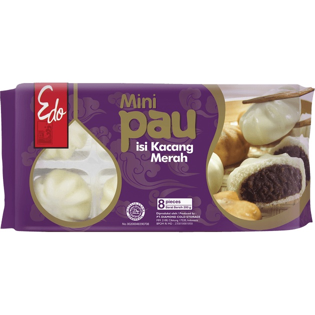 

Makanan Beku Olahan Edo Mantou Plain, Sameday Instan Delivery Jogja