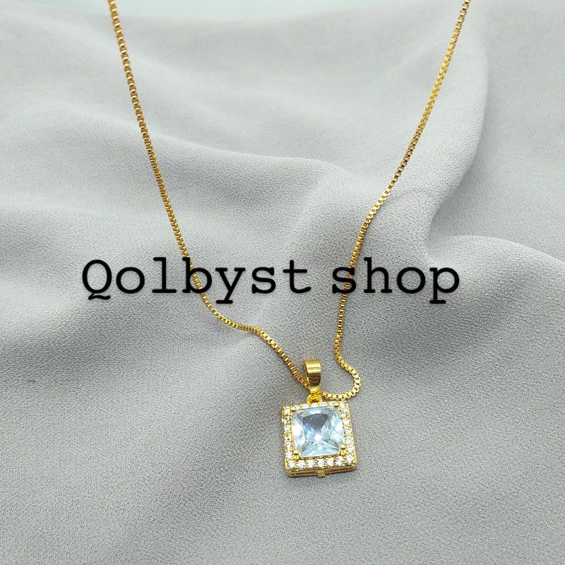 KALUNG PLUS LIONTIN XUPING PREMIUM PERMATA ZIRCON