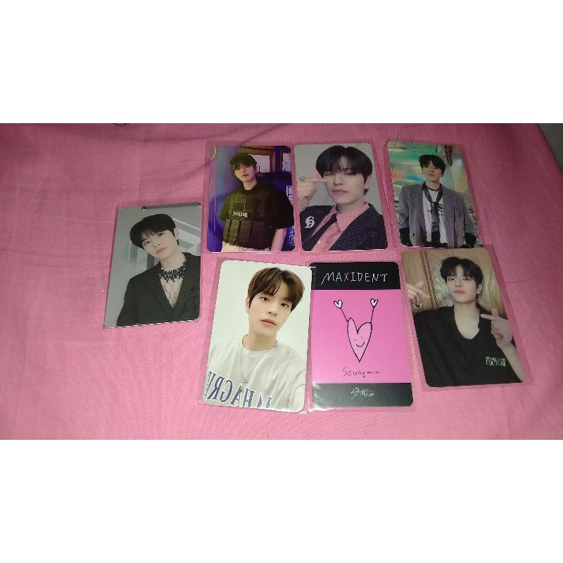 Seungmin Maxident Lucky Draw POB SWKR LD R1 R2 LD oddinary Mahagrid V2