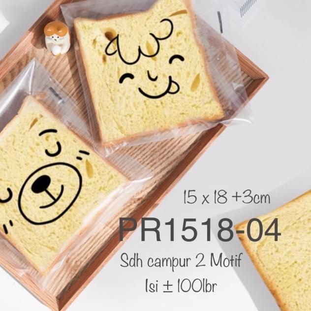 

Plastik Roti PR151804 Donat, Bakpao, Bluder, Kue