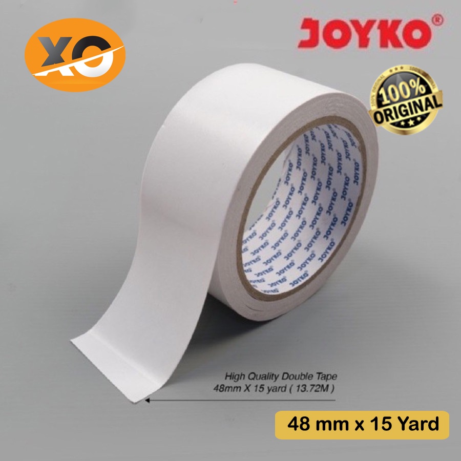 

Double Tape Putih Perekat Super Kuat 2 Sisi Joyko 1/4 inch 1/2 inch 1 inch 6mm 12mm 24mm Perlengkapan Kantor dan Sekolah