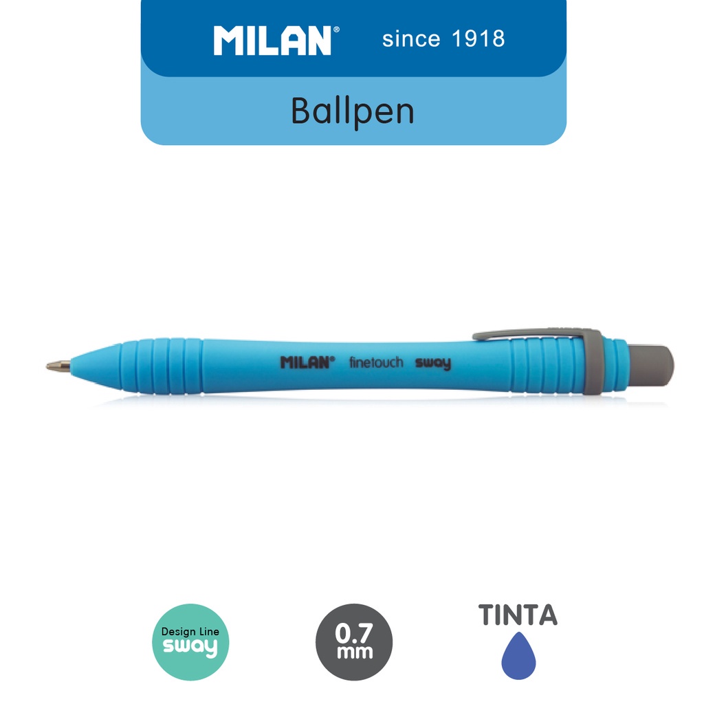 

[Zada] Milan Pens Finetouch Sway Ballpen 0,7mm (1 Pcs) 17657311