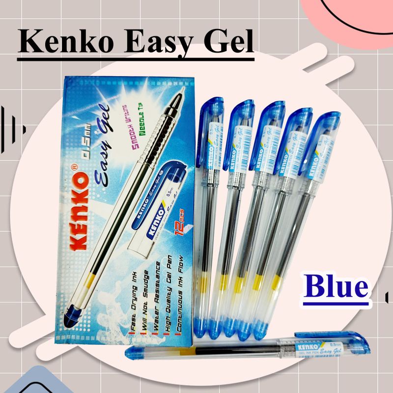 

Kenko easy gel warna biru per kotak