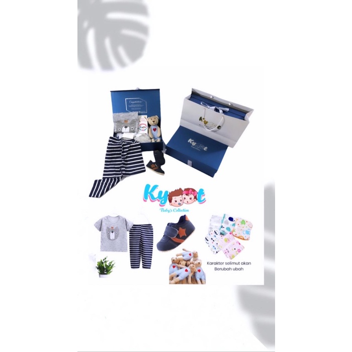 

(COD) Kyoot Baby’s Collection | Set Karakter | Hampers Baby | Kado lahiran - set karakter