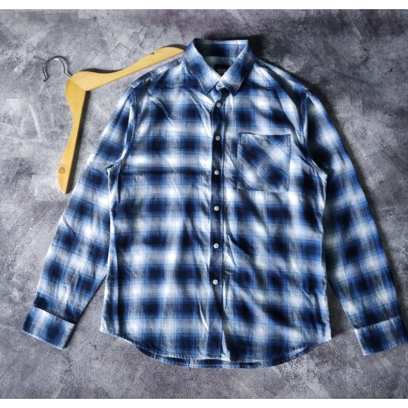 kemeja Flannel Veterano Brand Design United