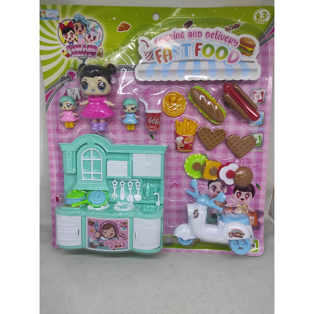 Mainan dapur set LOL MO39