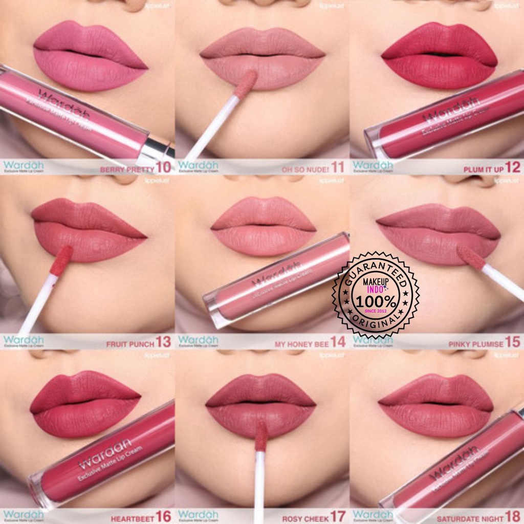 WARDAH EXCLUSIVE LIPCREAM