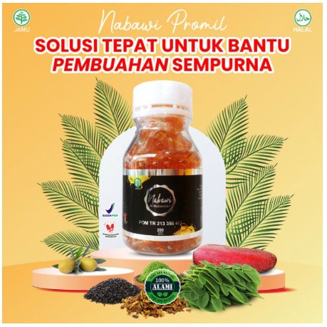 Nabawi Oil Al Mubaarokah Promil Habbatussauda Pasutri Extra Buah Merah Papua Dan Propolis Cocok Untu