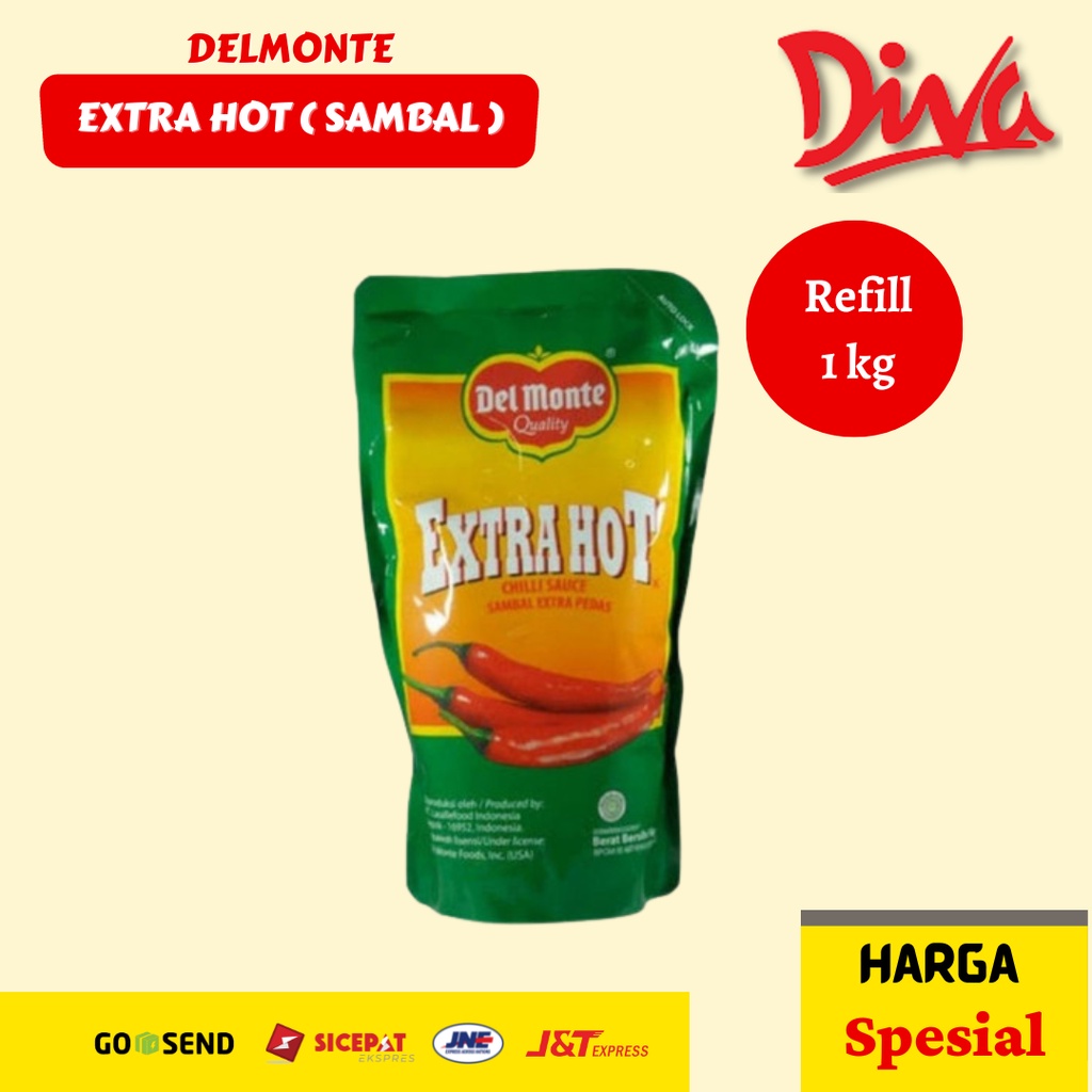 

Del Monte Sambal 1kg | Extra Hot Refill