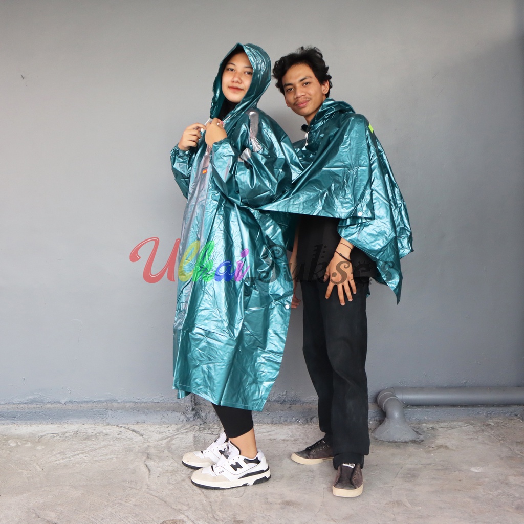 Elmondo Raincoat Jas Hujan Ponco Dewasa Pria Wanita Murah - Motor Elmondo Funtastic 2 in 1 Batman