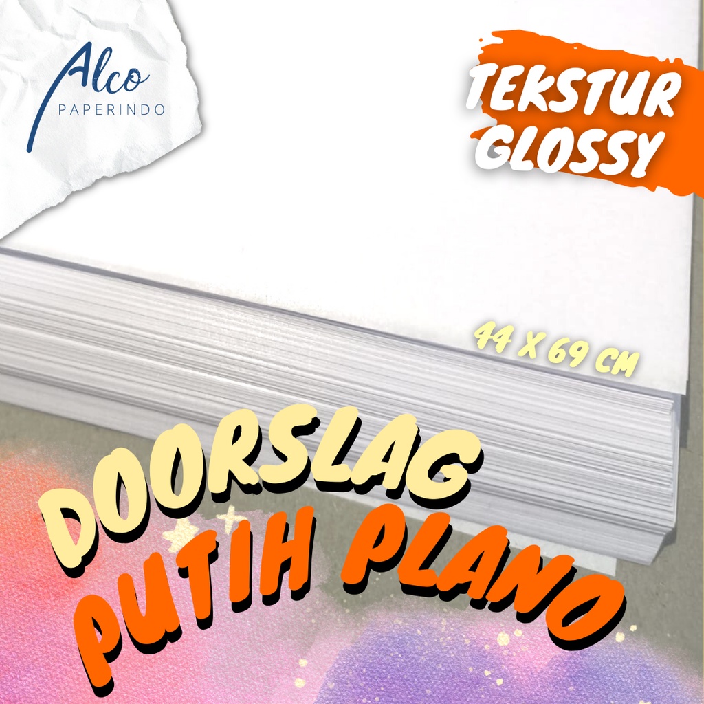 

Doorslag Wrapping Paper Duslak Kertas Layangan Putih 44 x 69cm