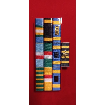 Tanda jasa Tanda kehormatan pita jasa polri pdh isi 10