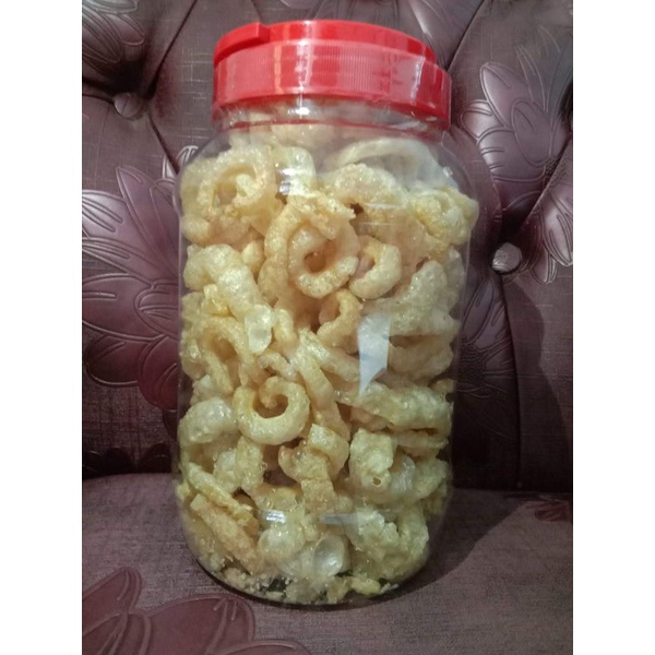 

Kerupuk Kulit Babi Spiral