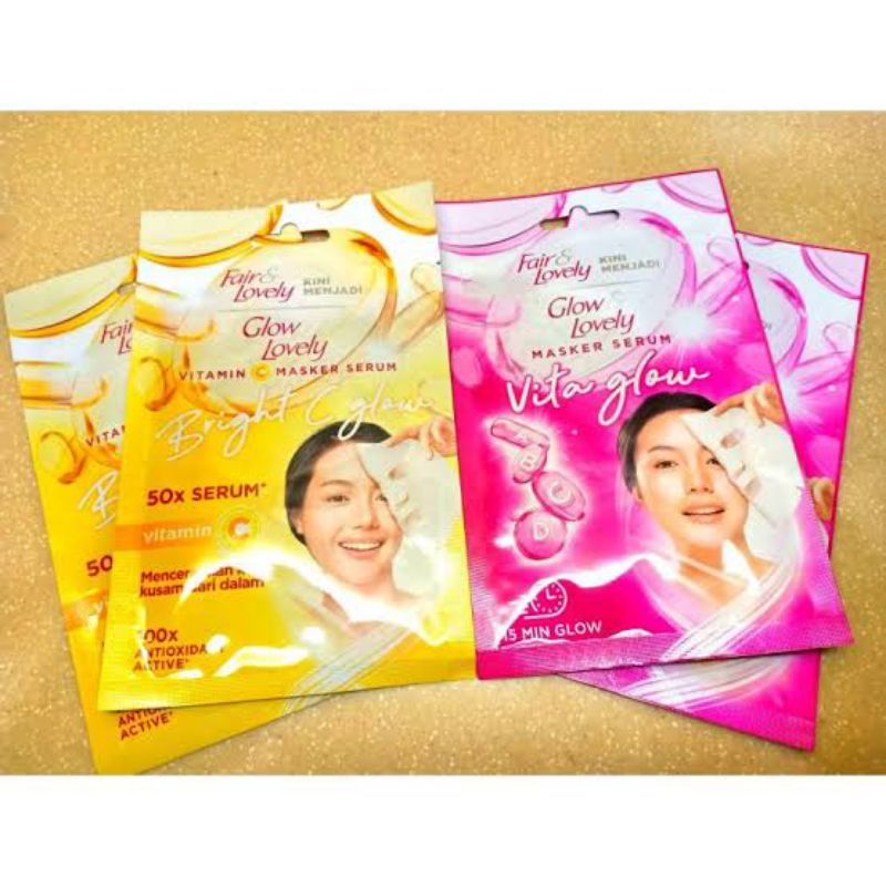 Fair & lovely glow masker serum