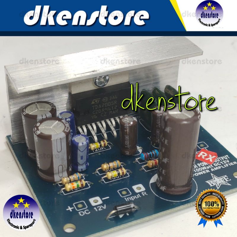 KIT POWER DC 12V 100W MONO TDA2004 TDA2005 12 VOLT