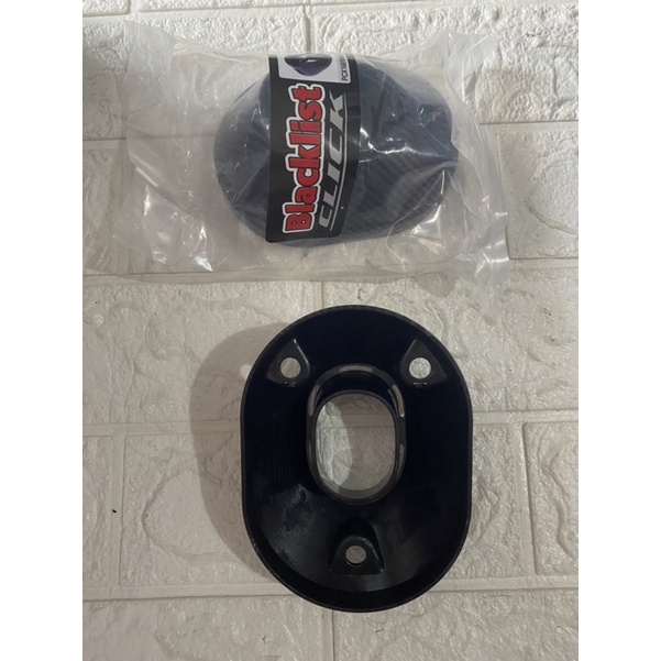 corong cover tutup knalpot carbon motor pcx 160 dll