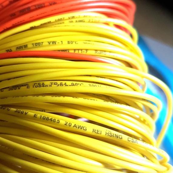 kabel awg-20 k 50meter kabel awg20 awg 20 - Hitam