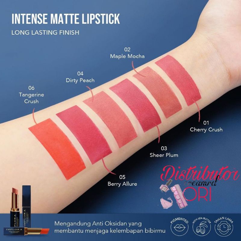 IMPLORA Intens Matte Lipstik BPOM