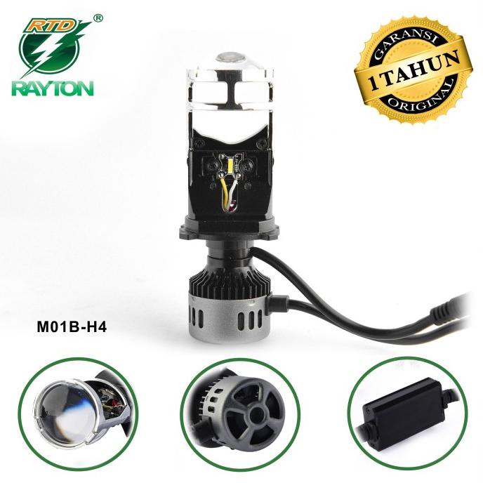 RTD RAYTON LAMPU LED OTOMOTIF M01B-H4 AC&DC9-18V ORIGINAL