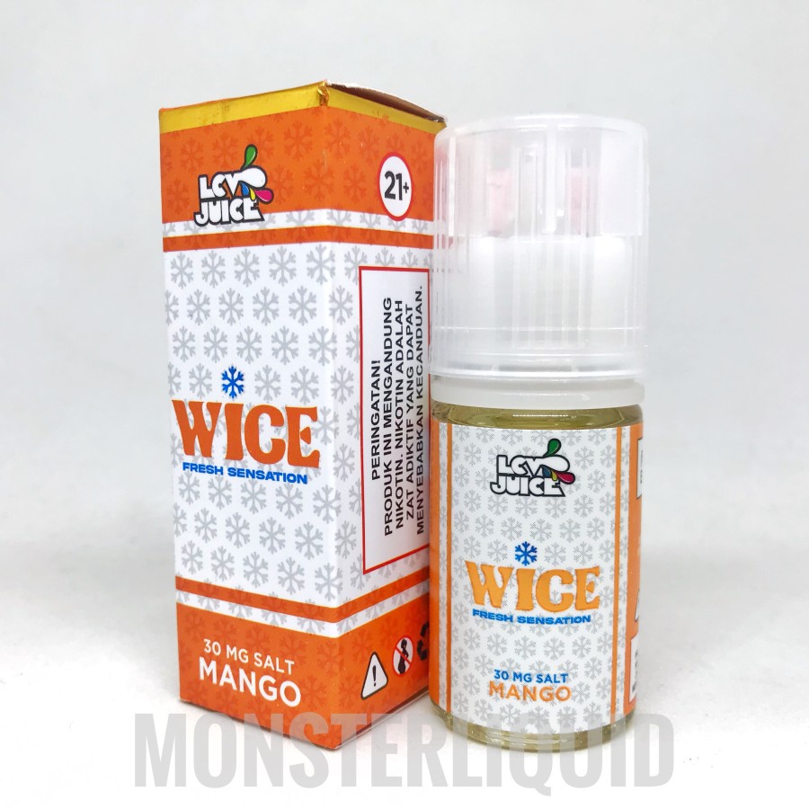 SALT LCV JUICE WICE MANGO BY KING BREWERY 30MG 30ML