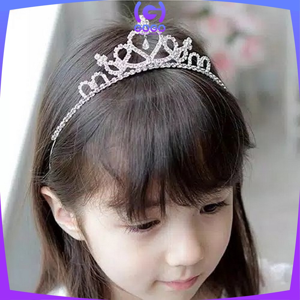 GOGO-K81 Mahkota Anak Perempuan Bando Mahkota Wanita Korea Fashion Bando Princess / Bandana Mahkota / Mahkota Ulang Tahun