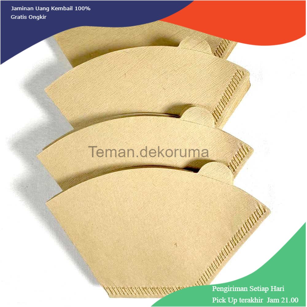 TD - PR Yolife Kertas Filter Saringan Kopi Espresso V60 Drip 100PCS Small - U101