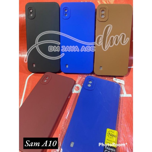 SOFTCASE SAMSUNG A10 MACARON PRO CAMERA TERBARU