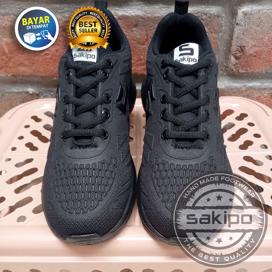 PROMO 12.12 !! SEPATU SEKOLAH HITAM POLOS MEREK SAKIPO SD SMP SMA SMK KULIAH UKURAN 36-43 / SEPATU BERTALI ANAK SEKOLAH WARNA HITAM TERMURAH / SEPATU SEKOLAH HITAM MURAH / SAKIPO