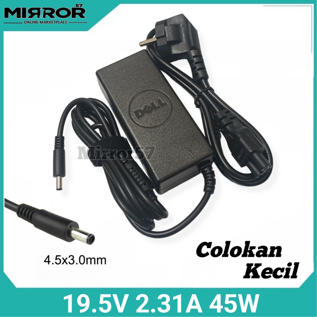 Adaptor Laptop Dell XPS 13D 13D-2508 13D-2501 Charger Dell 19.5V 2.31A 45W