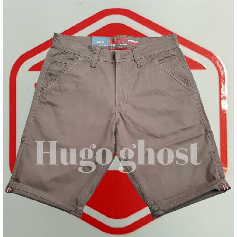 CELANA PENDEK KATUN SATEN CINOS HUGOGHOST ORIGINAL