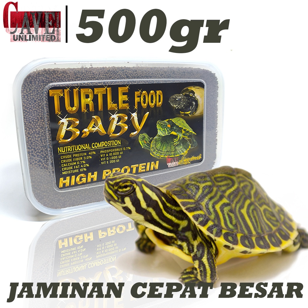 500GR MAKANAN BABY KURA KURA RES BRAZIL AMBON ALIGATOR PELET HI PROTEIN JAMINAN CEPAT BESAR