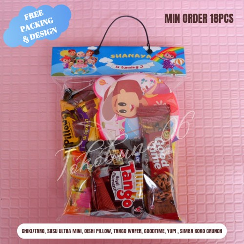 Souvenir ulang tahun anak / Bingkisan ulang tahun anak