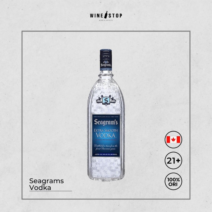 Jual Seagrams Vodka 750ml Shopee Indonesia