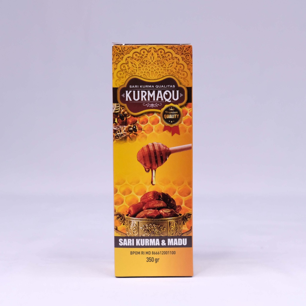 Obat Tipes Thypus Tifoid Demam Tinggi KurmaQu Sari Kurma Dan Madu Qualitas Premium 350 gr