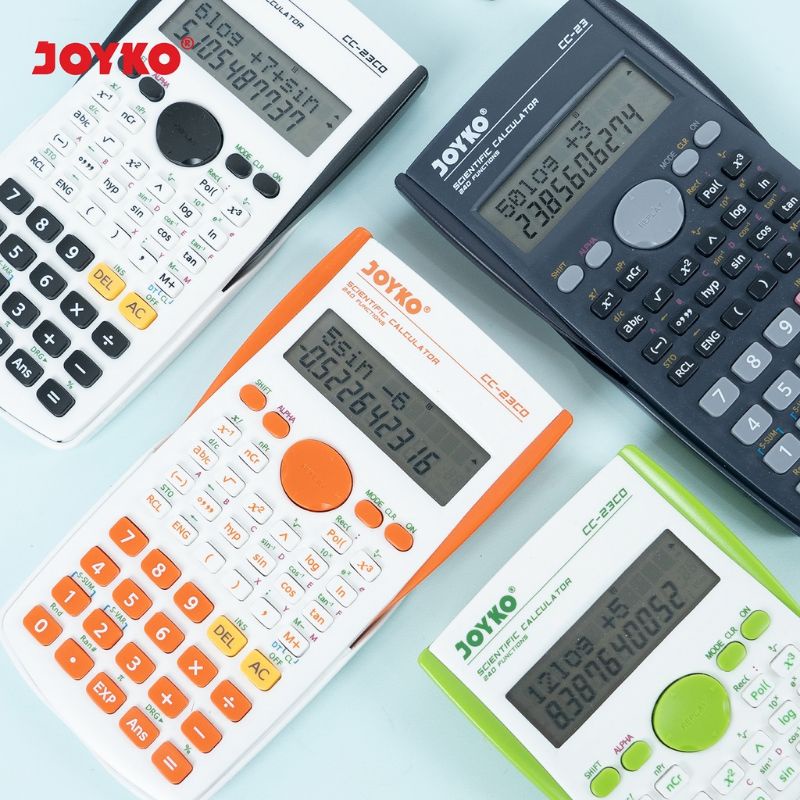 

JOYKO Kalkulator Ilmiah CC-23 Scientific Calculator 240 Functions Matrix