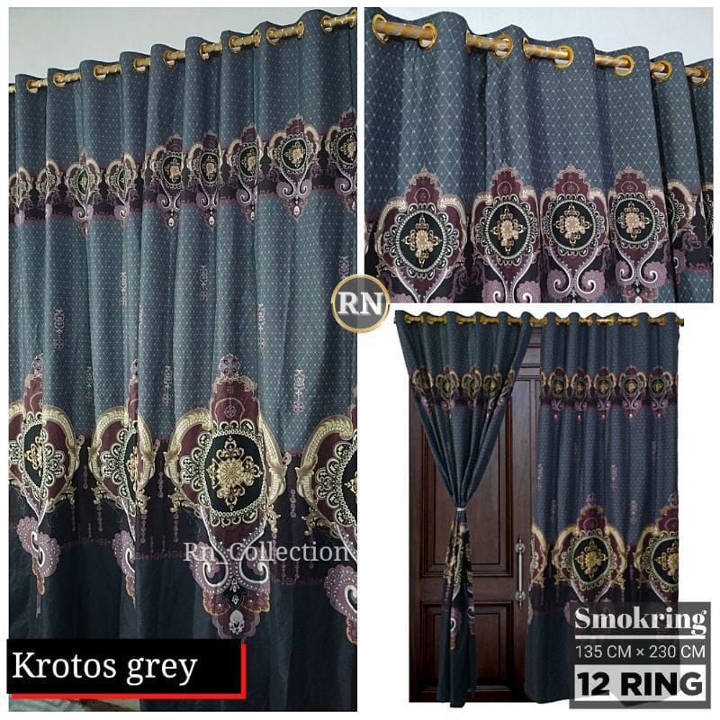 COD Gorden Smokring 12 RING / Gorden Jendela Motif SULTAN / Gorden Jendela MURAH