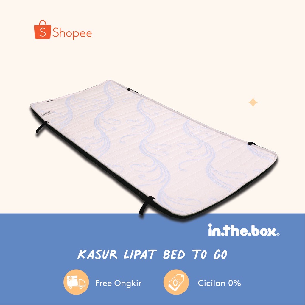Kasur Lipat INTHEBOX Bed To GO / Matras Gulung INTHEBOX
