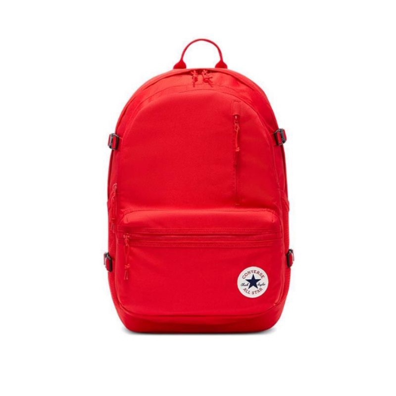 CONVERSE UNISEX STRAIGHT EDGE BACKPACK - UNIVERSITY RED