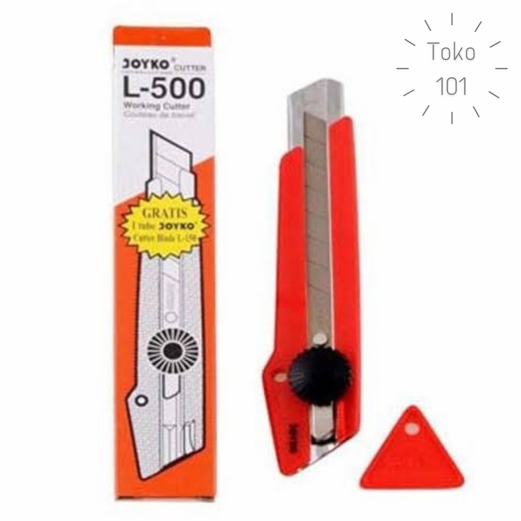 

Cutter Besar JOYKO L500 Free Refill Isi Cutter 1 Tube