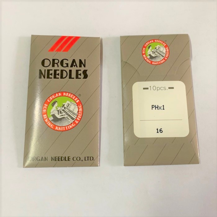 PHX1 Jarum Bordir Stik Rantai PH X 1 Organ Needles Japan