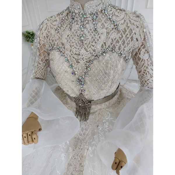 GAUN PENGANTIN MEWAH/GAUN PENGANTIN