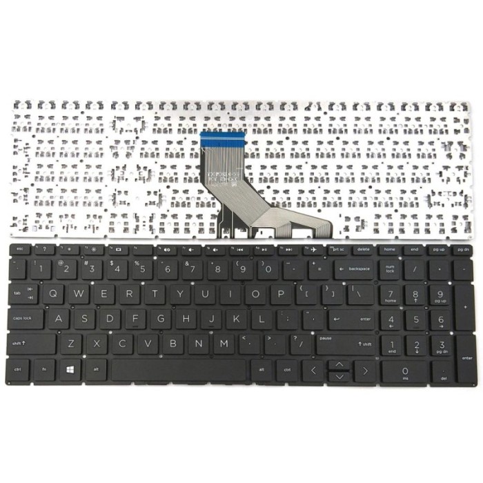 Keyboard HP 15db 15-db 15-db0005au 15-db0009au 15-db0010au 15-db0011au