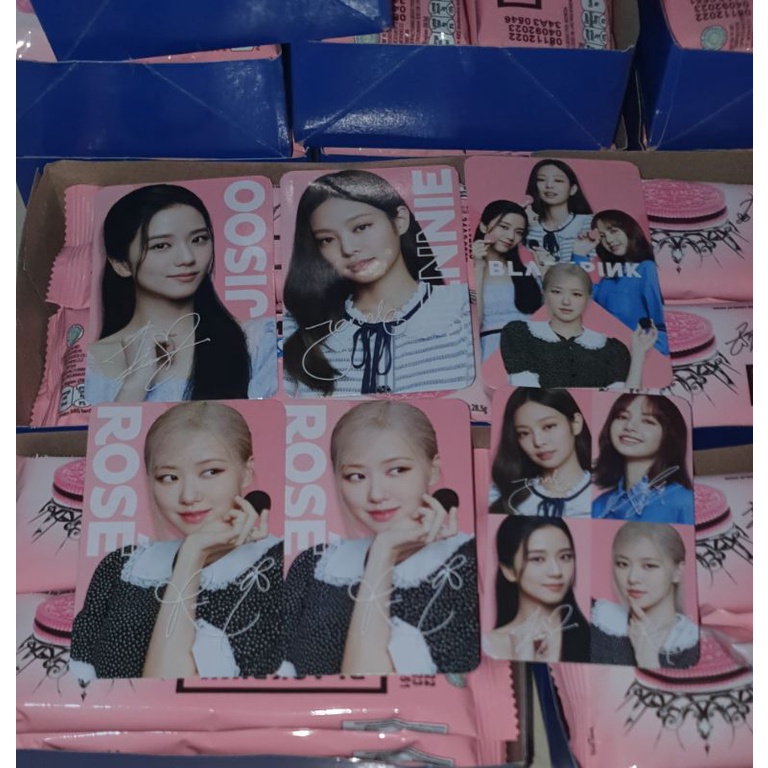 

Photocard Blackpink Oreo